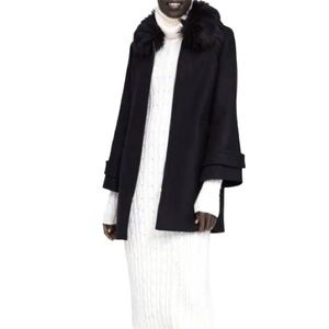 ZARA NWT Merino Wool Coat Winter Jacket
